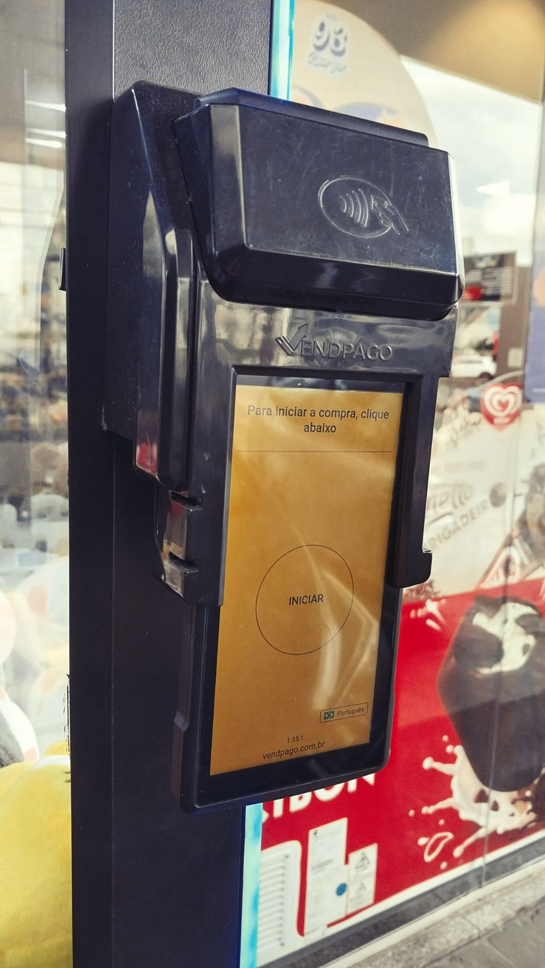 Payblu Mod X em grua de bichinhos