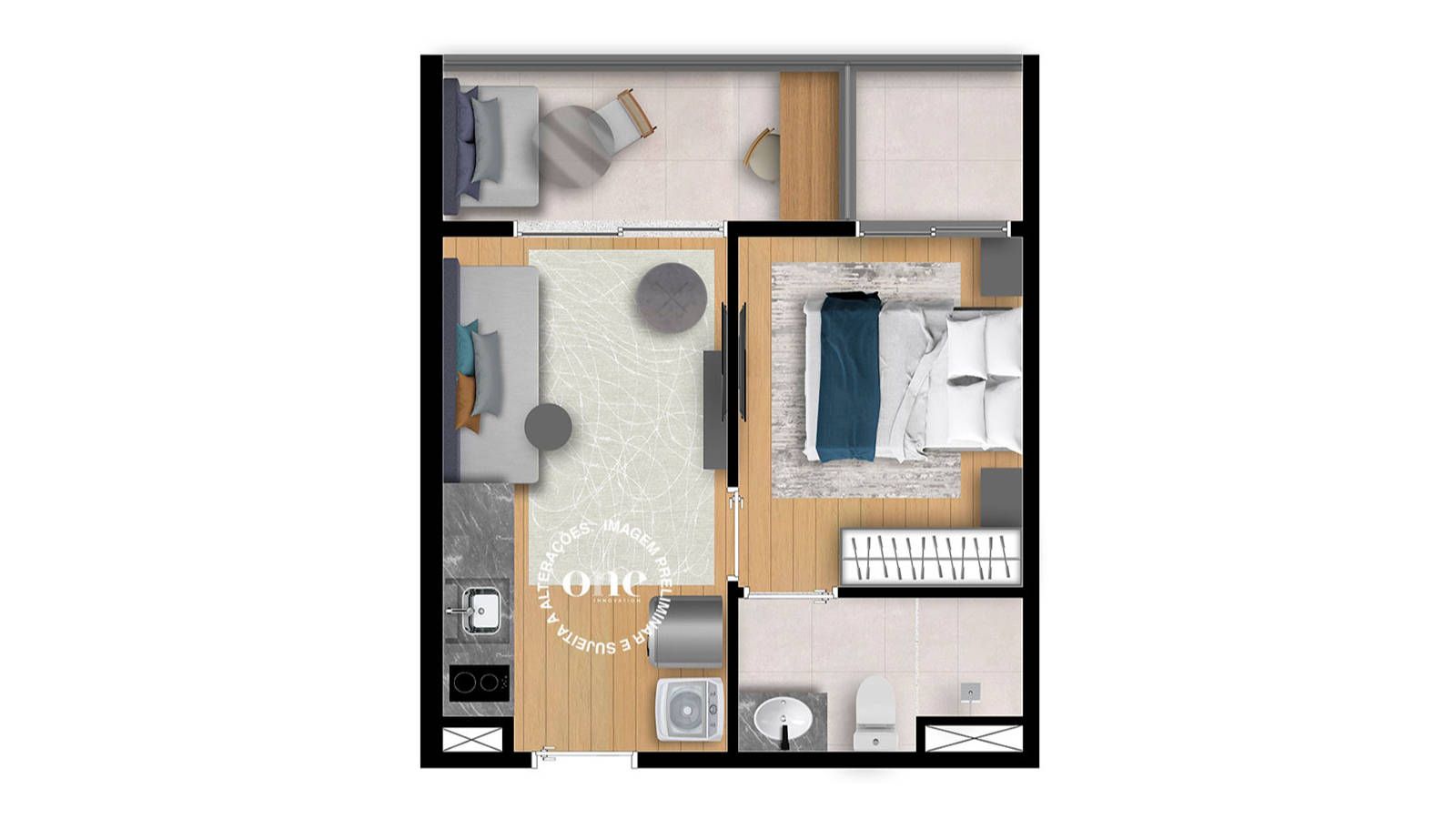 31 m2 - 1 DORM