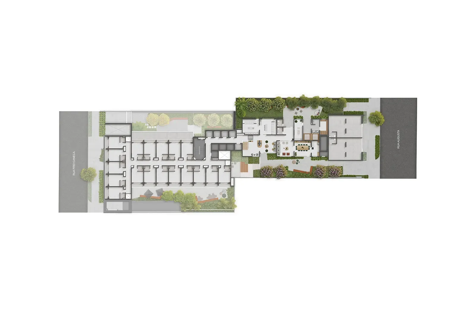 Implantação 1* andar