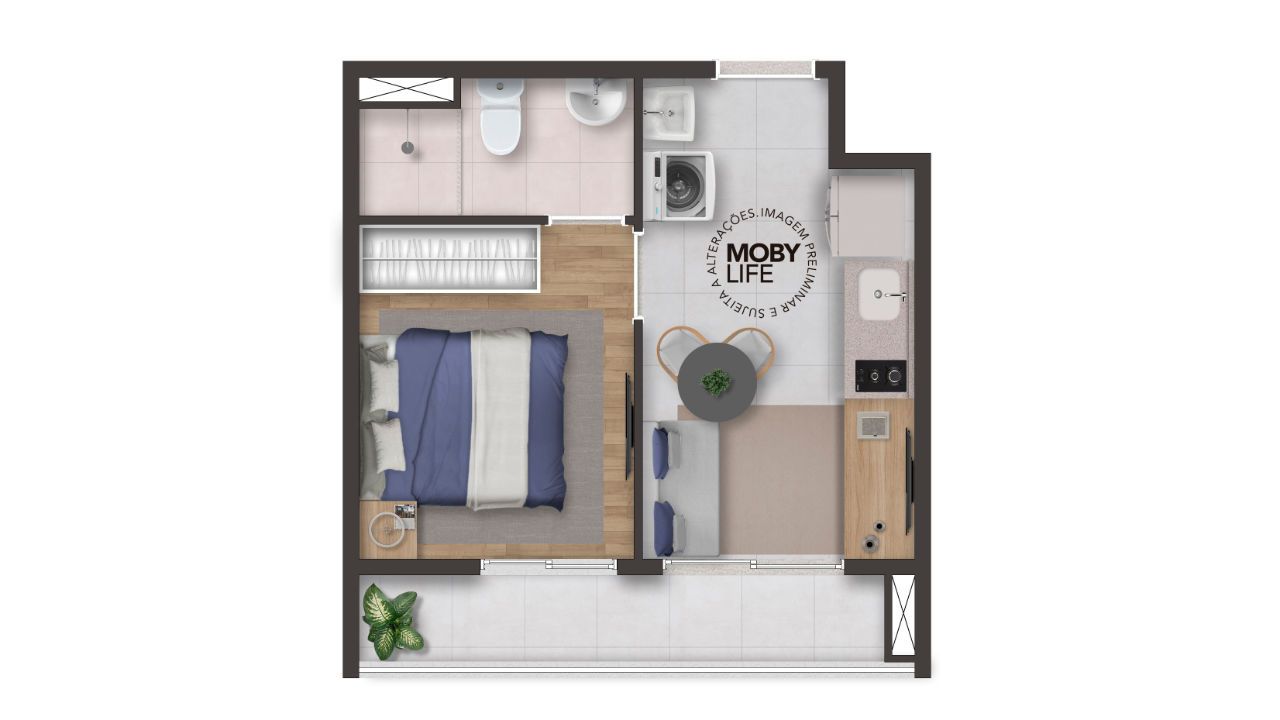 26 m2 - 1 DORM