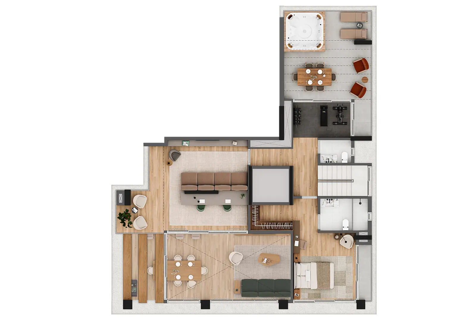 Cobertura Superior - 310 m2