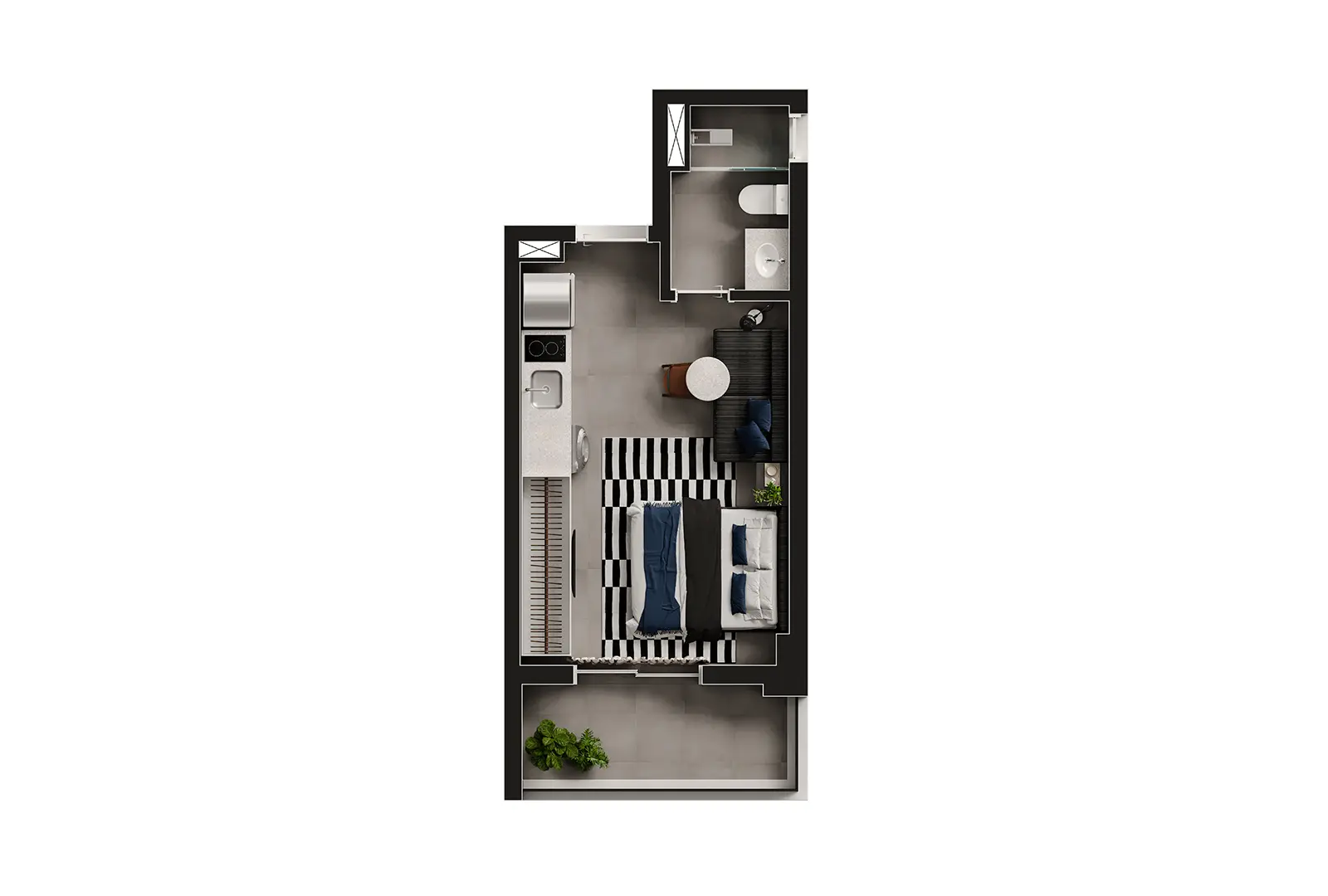 STUDIO - 29 M2