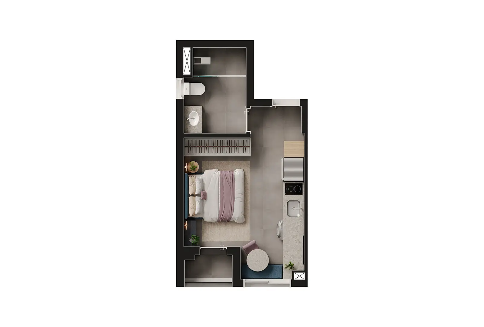 STUDIO - 25 M2