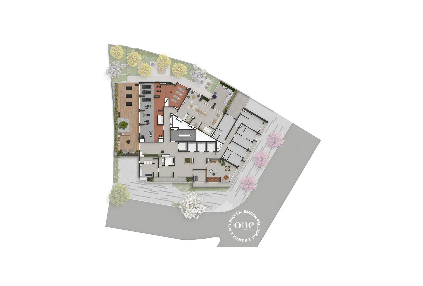 Implantação 1* andar