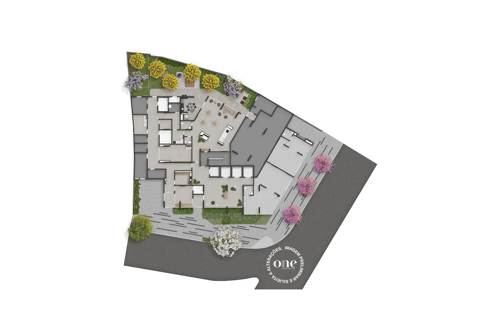 Implantação térreo