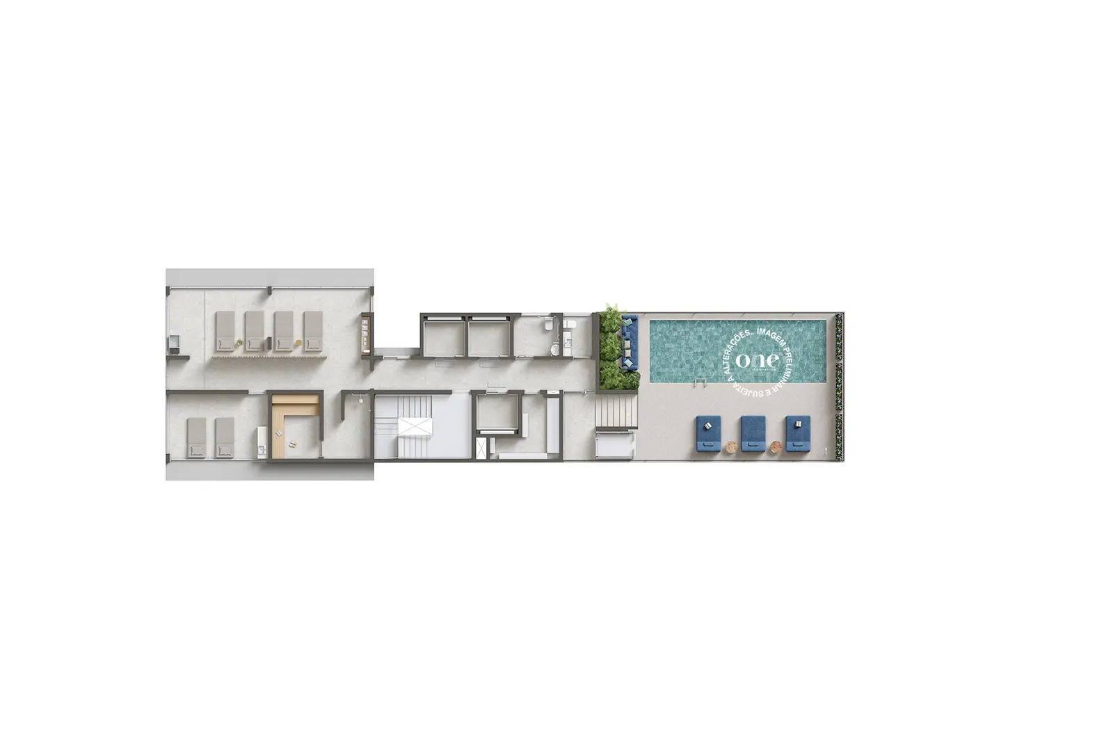 Implantação 19* andar