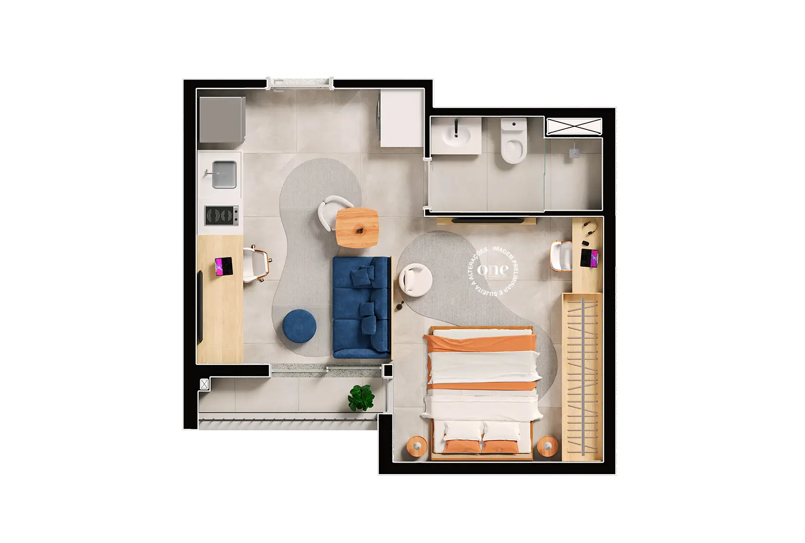 STUDIO - 30 M2