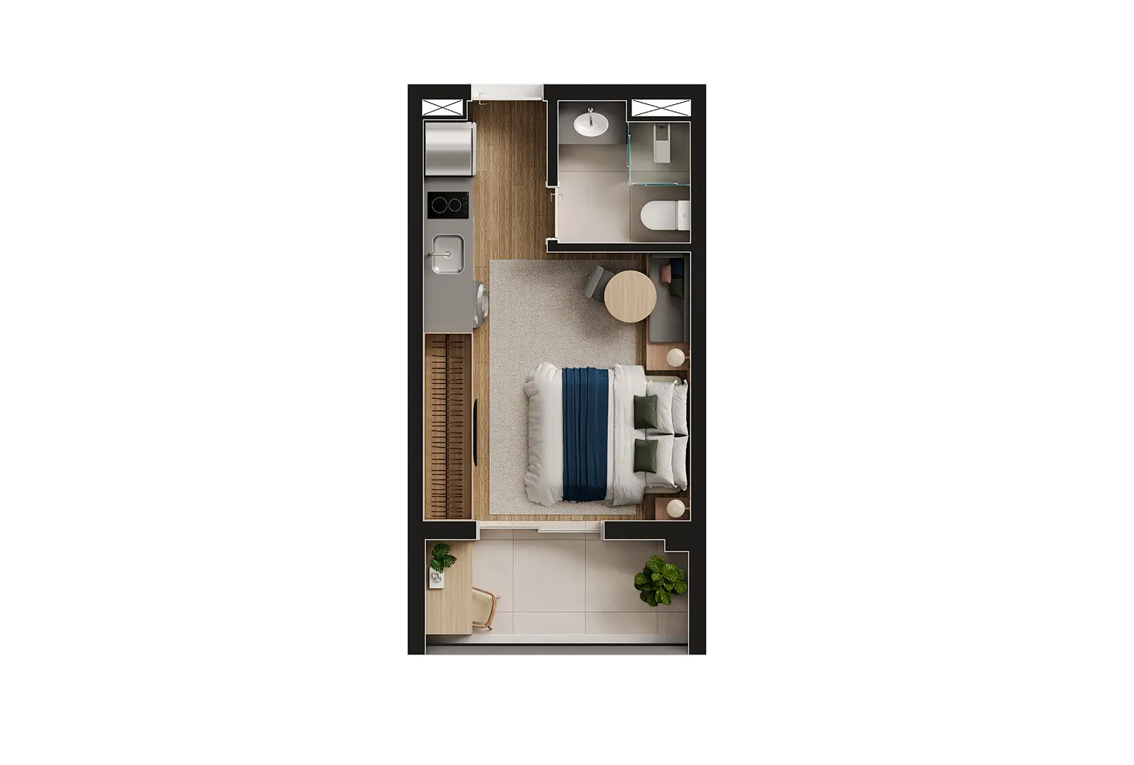 STUDIO - 25 M2