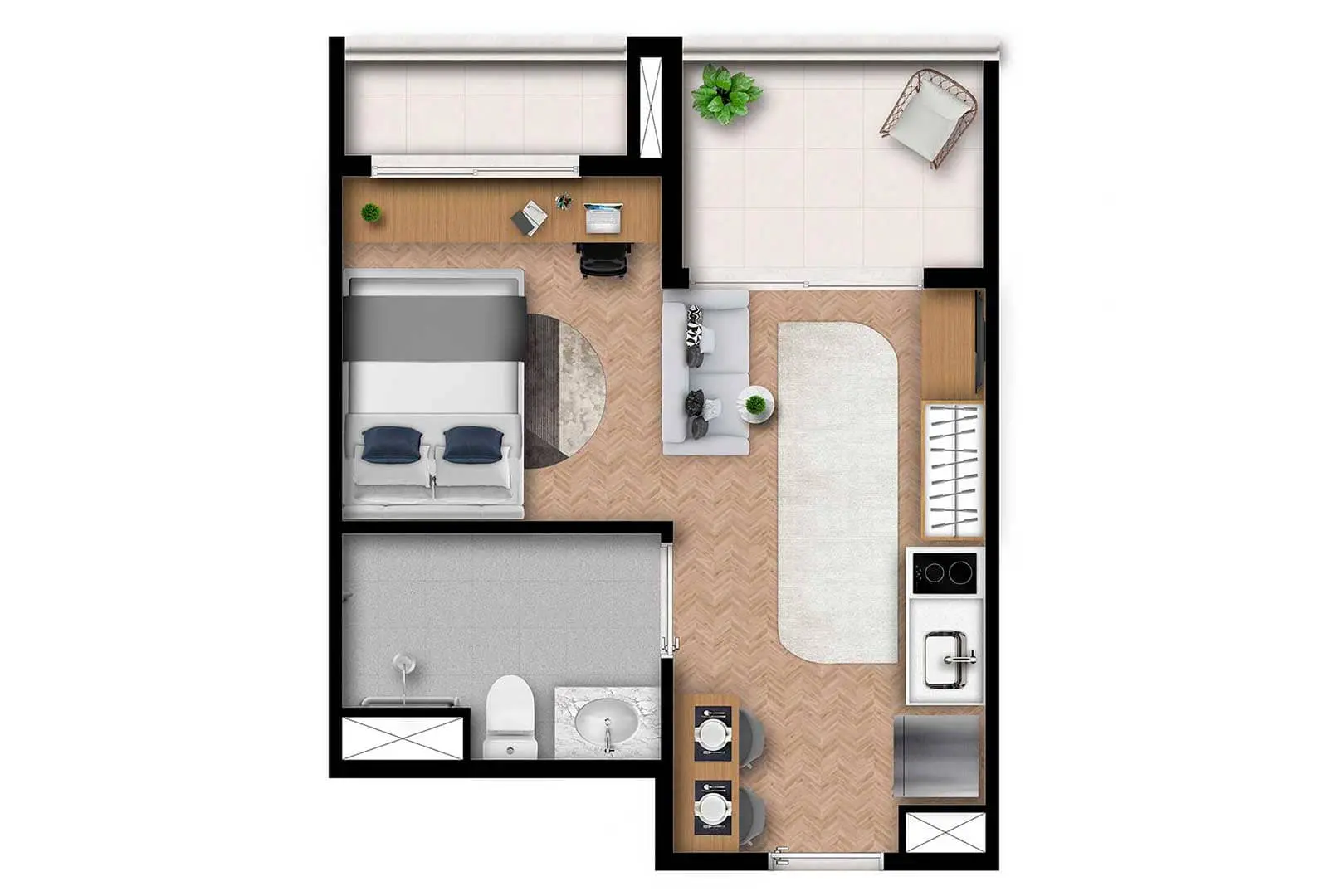 STUDIO NR - 30 M2