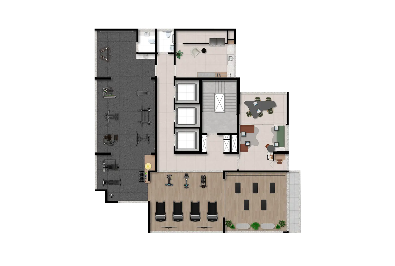 Implantação 27* andar