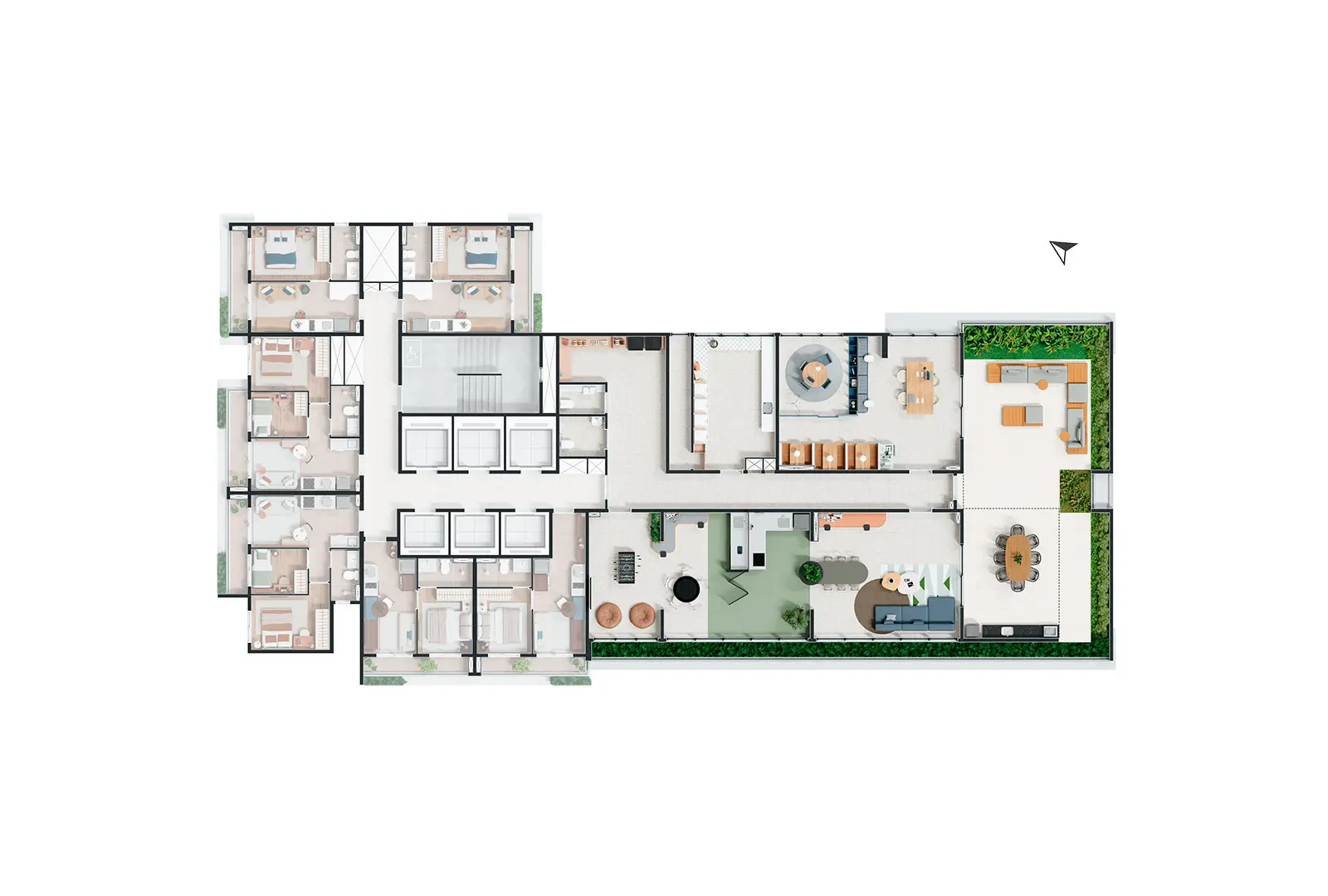 Implantação 28* andar