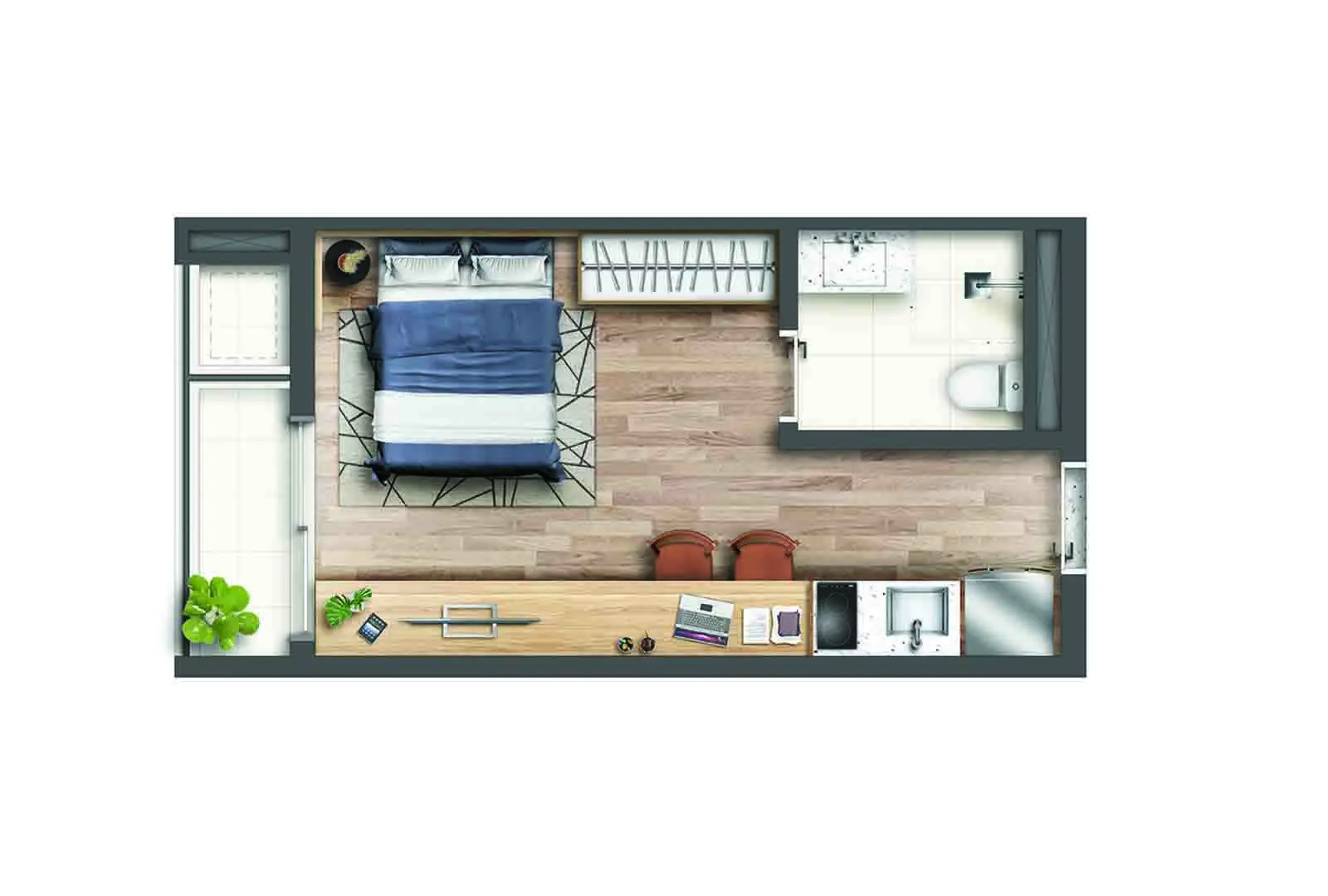STUDIO - 25 M2