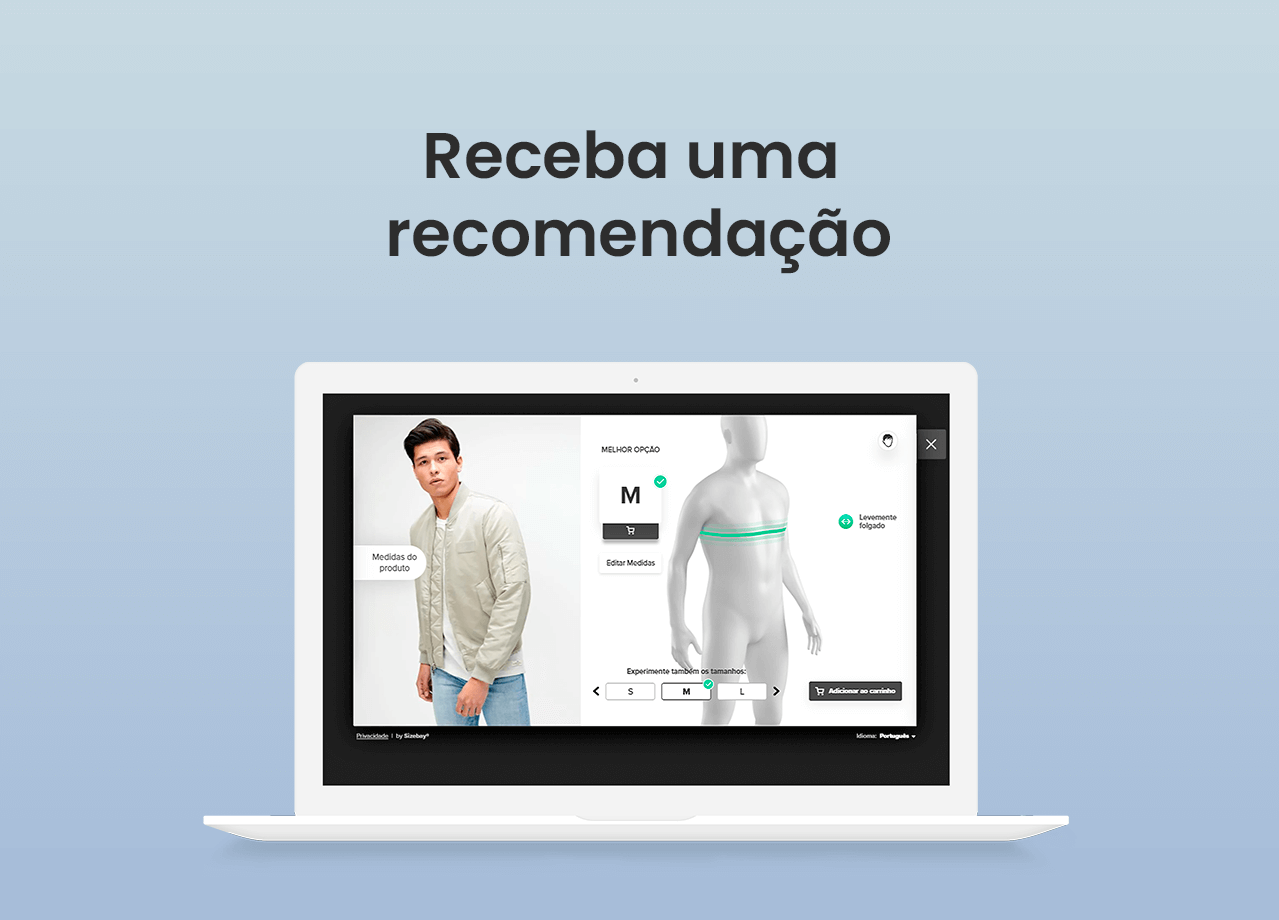 receba uma recomendação