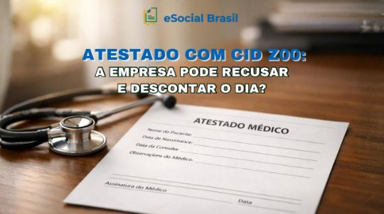 Atestado com CID Z00: A Empresa Pode Recusar e Descontar o Dia?