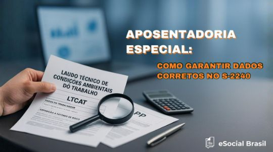 Aposentadoria Especial: Como Garantir Dados Corretos no S-2240