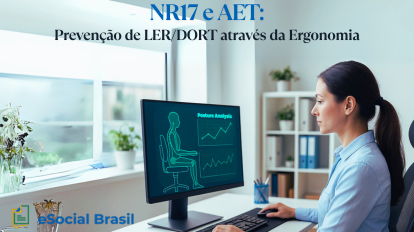 NR17 e AET: Prevenção de LER/DORT através da Ergonomia
