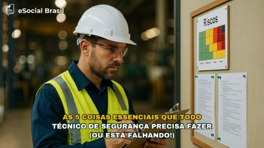 As 5 Coisas Essenciais Que Todo Técnico de Segurança Precisa Fazer (Ou Está Falhando!)