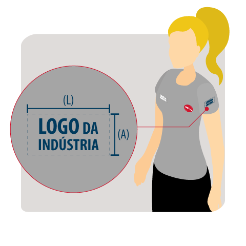 Tamanho - Logo da Indústria