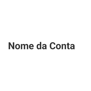Nome da Conta