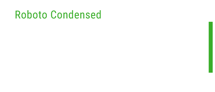 Roboto Condensed