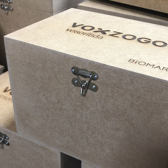 caixa mdf bandeja laqueado preto