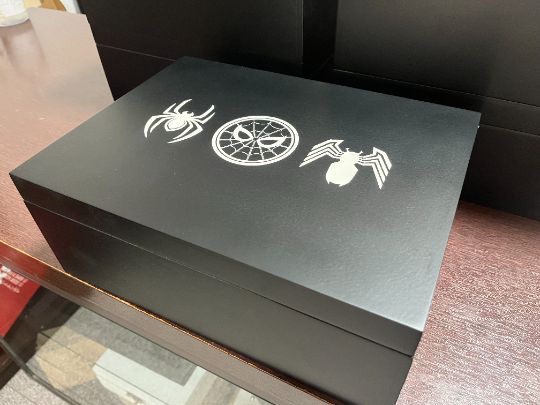 CAIXA MDF BRANCA FLOCADA ALTO PADRÃO