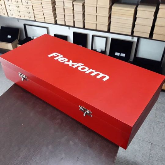 CAIXA PARA CATÁLOGO DE MATERIAIS FLEXFORM