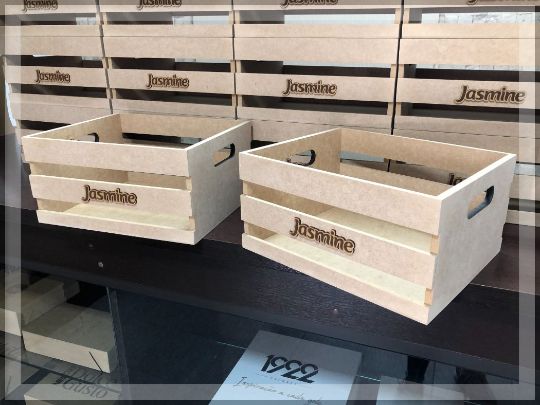 CAIXOTE MDF CRU PARA ALIMENTOS VARIÁDOS