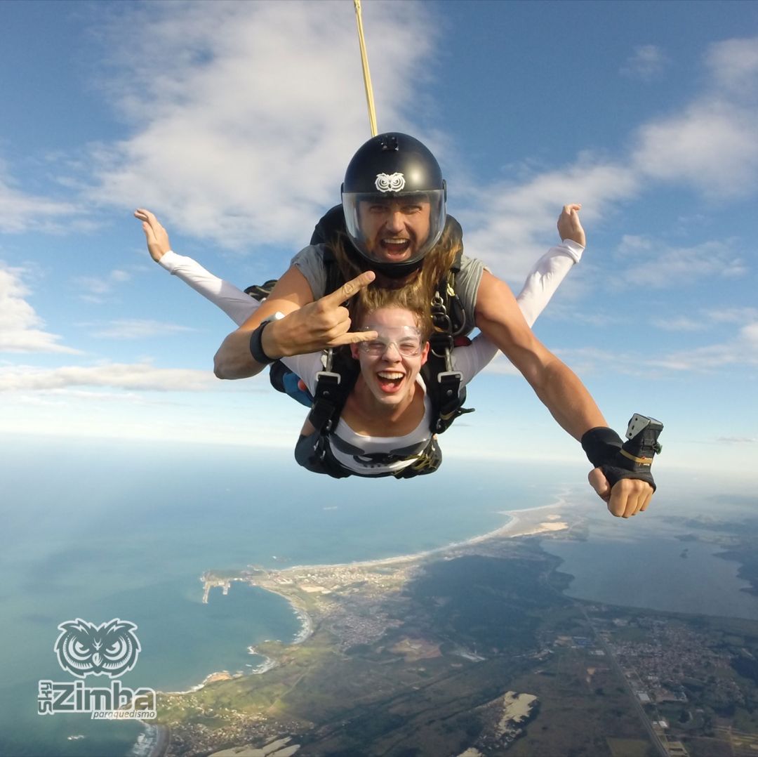 salto de paraquedas skyzimba imbituba
