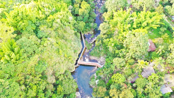 inspeção de barragem com drone