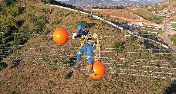 As imagens são captadas em locais de difícil acesso proporcionando tomada de decisões mais assertivas e em menos tempo.