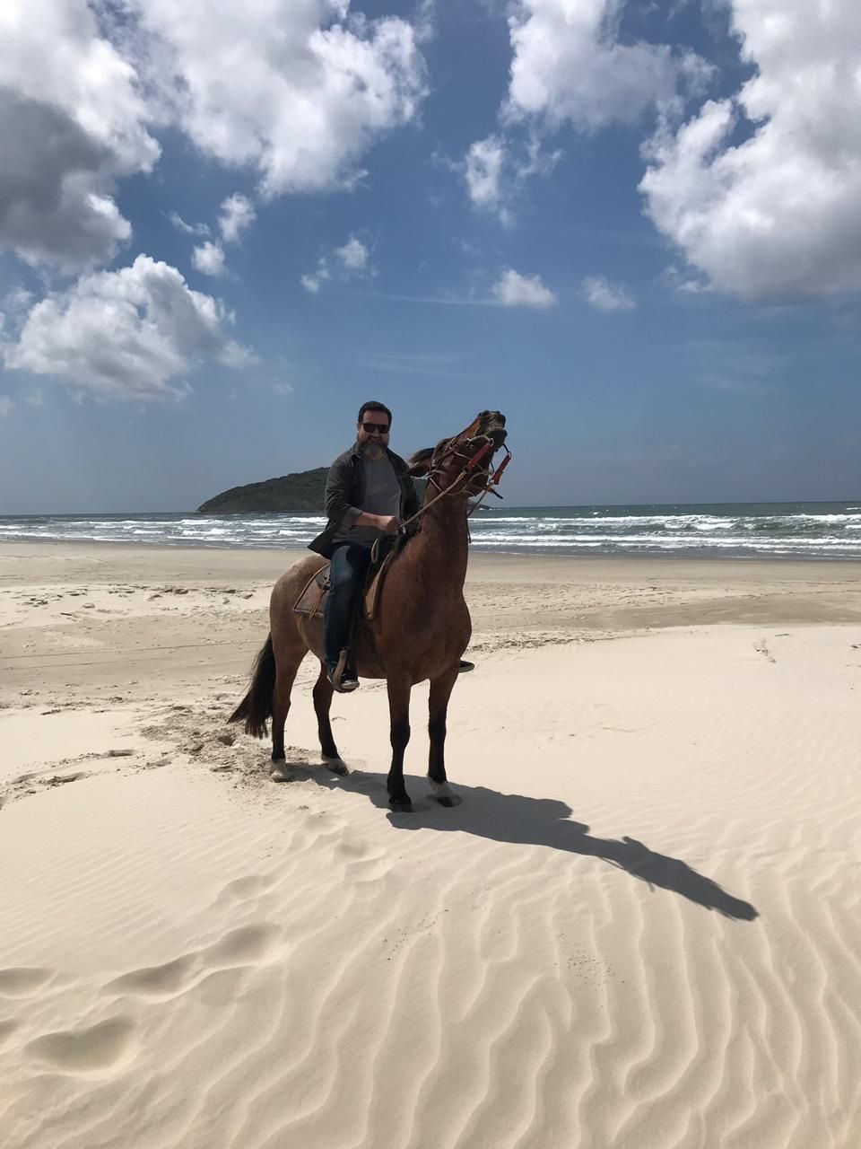 cavalgada em garopaba