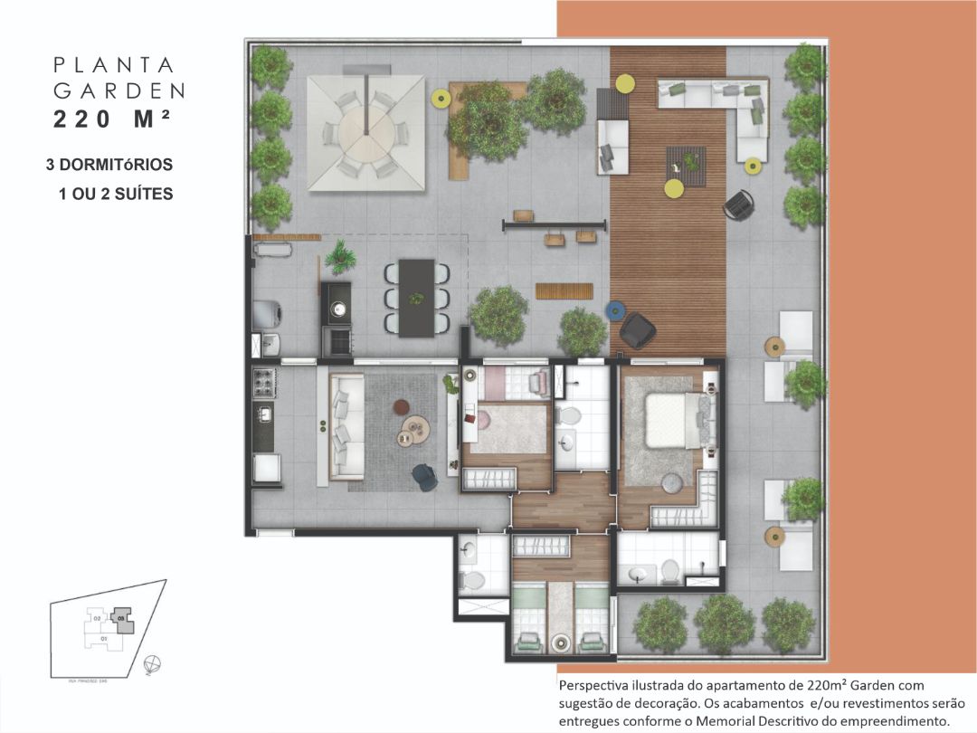 Garden 220m²