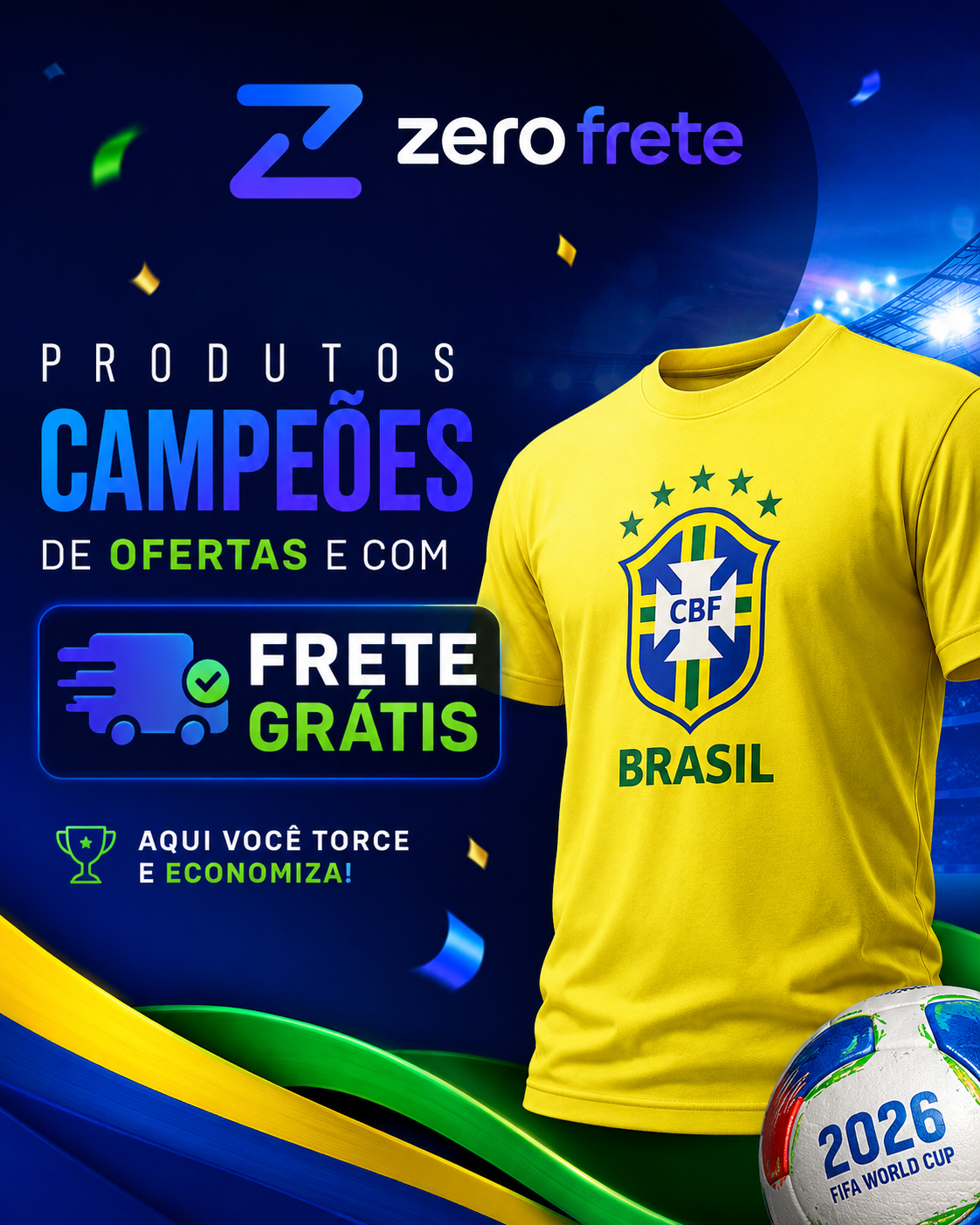 Camisa da selecao brasileira