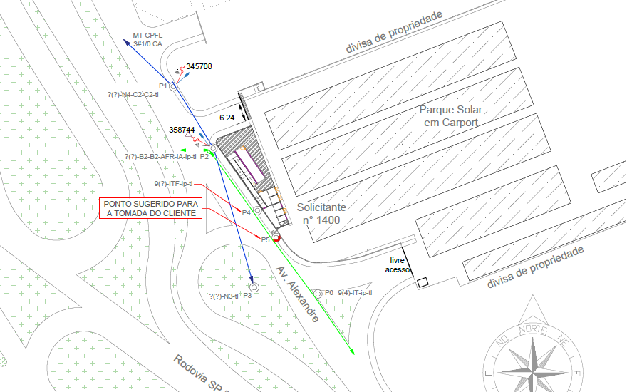 Projeto de Redes e ramais