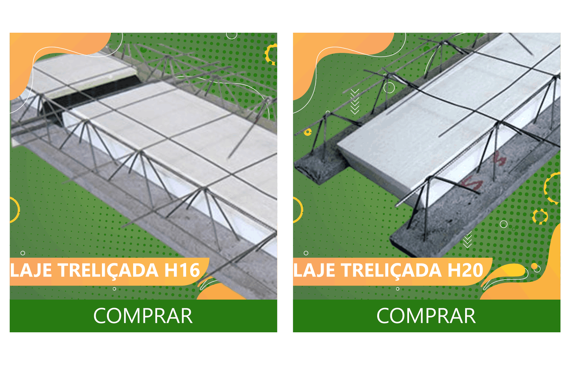 Lajes pré-moldadas TR16 para construção civil
Lajes treliçadas TR16 pré-moldadas de alta resistência
Lajes pré-fabricadas TR16 para agilizar sua obra
Lajes TR16 pré-moldadas em concreto armado para projetos arquitetônicos           Lajes pré-moldadas TR20 para construção civil
Lajes treliçadas TR20 pré-moldadas de alta resistência
Lajes pré-fabricadas TR20 para agilizar sua obra
Lajes TR20 pré-moldadas em concreto armado para projetos arquitetônicos