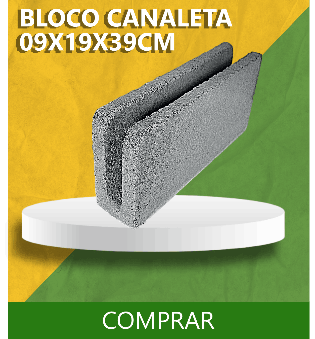 Bloco calha de 9cm
Bloco calha de concreto de 9cm
Bloco calha para construção de 9cm
Bloco calha de alvenaria de 9cm
Bloco calha resistente de 9cm