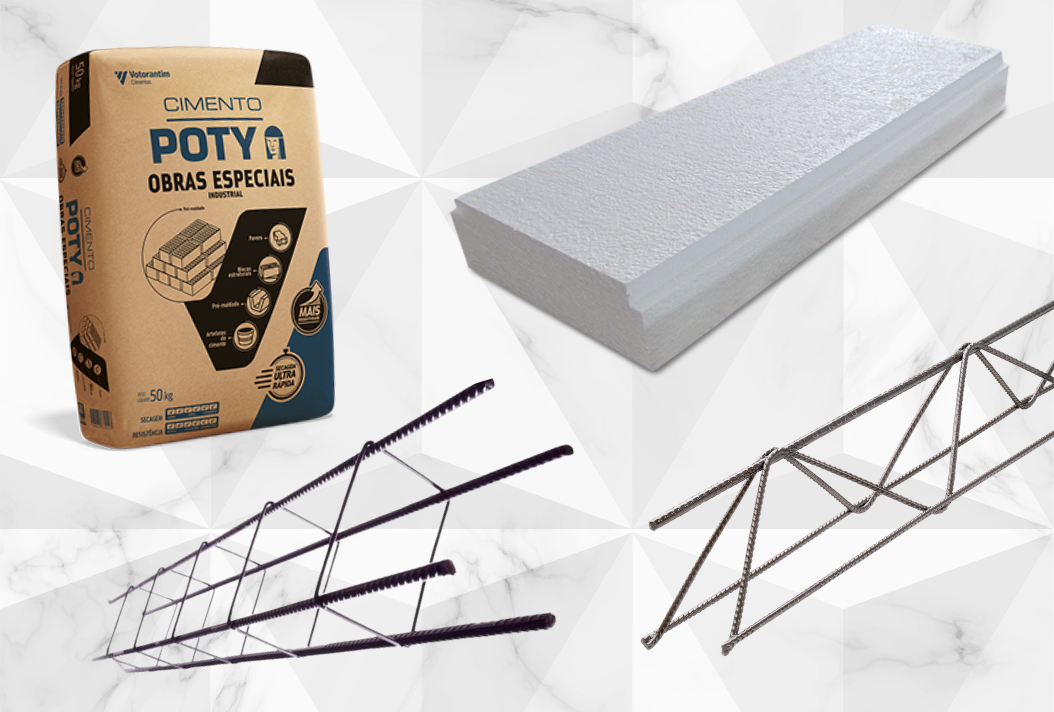 Oferecemos os alicerces para sua construção. Desde cimento até ferragens, nossa gama de materiais abrange o básico essencial para sua obra. Somos sua escolha confiável para os elementos essenciais que solidificarão sua visão construtiva, seja em projetos residenciais ou comerciais. Transforme suas ideias em estruturas sólidas conosco. JWS Construções Fábrica de Pré-moldados e Lajes