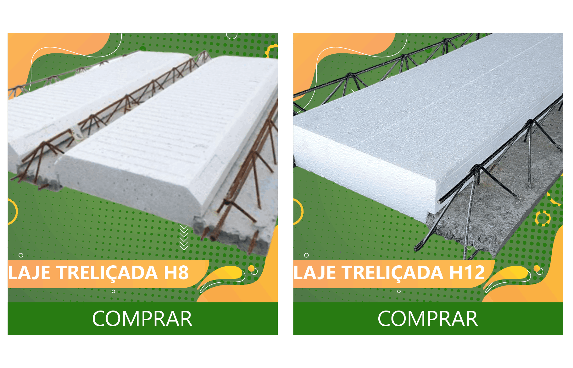 Lajes pré-moldadas TR8 para construção civil
Lajes treliçadas TR8 pré-moldadas de alta resistência
Lajes pré-fabricadas TR8 para agilizar sua obra
Lajes TR8 pré-moldadas em concreto armado para projetos arquitetônicos           Lajes pré-moldadas TR12 para construção civil
Lajes treliçadas TR12 pré-moldadas de alta resistência
Lajes pré-fabricadas TR12 para agilizar sua obra
Lajes TR12 pré-moldadas em concreto armado para projetos arquitetônicos