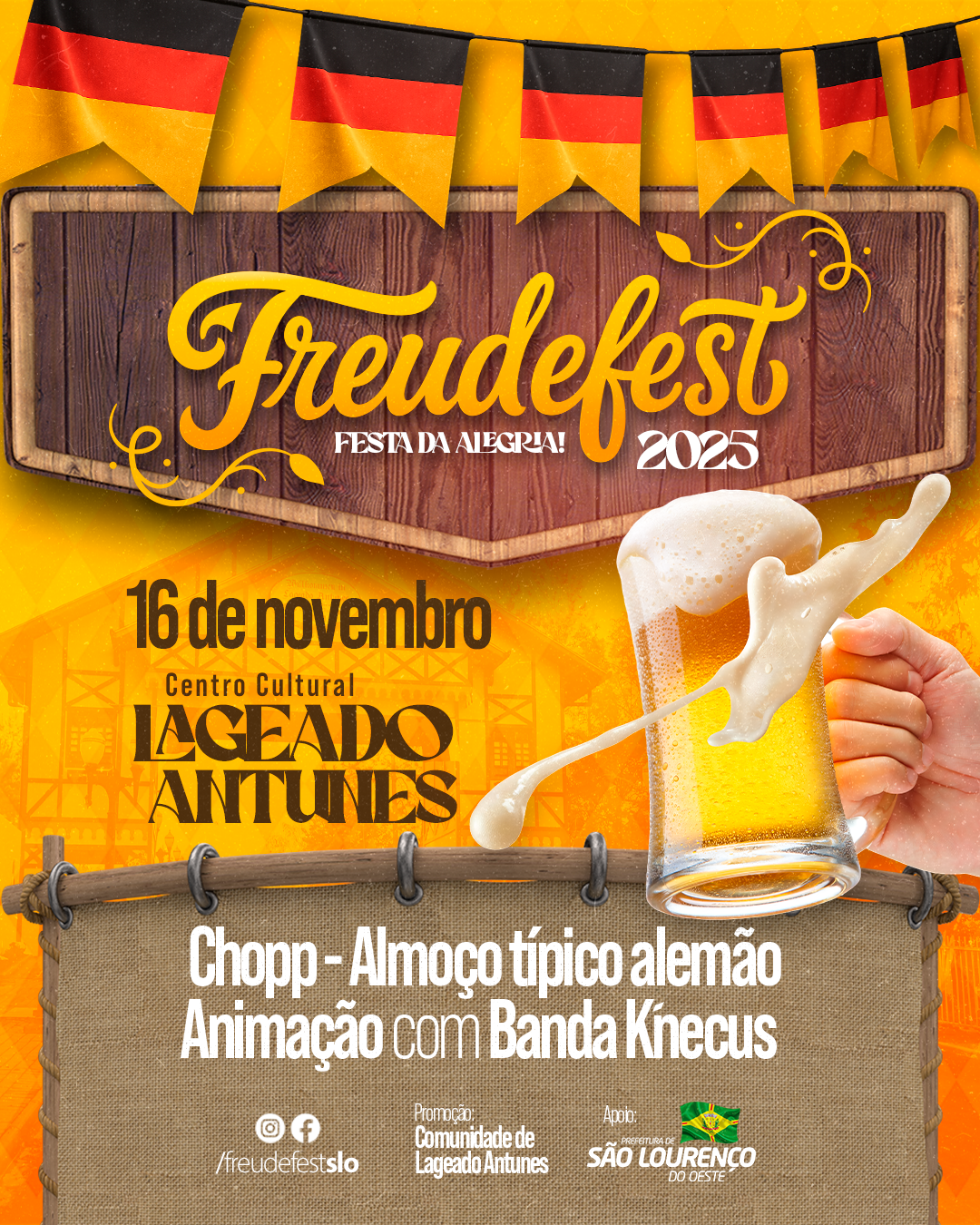 Cartaz Freudefest 2025