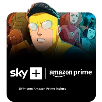 SKY+ com Amazon Prime incluso