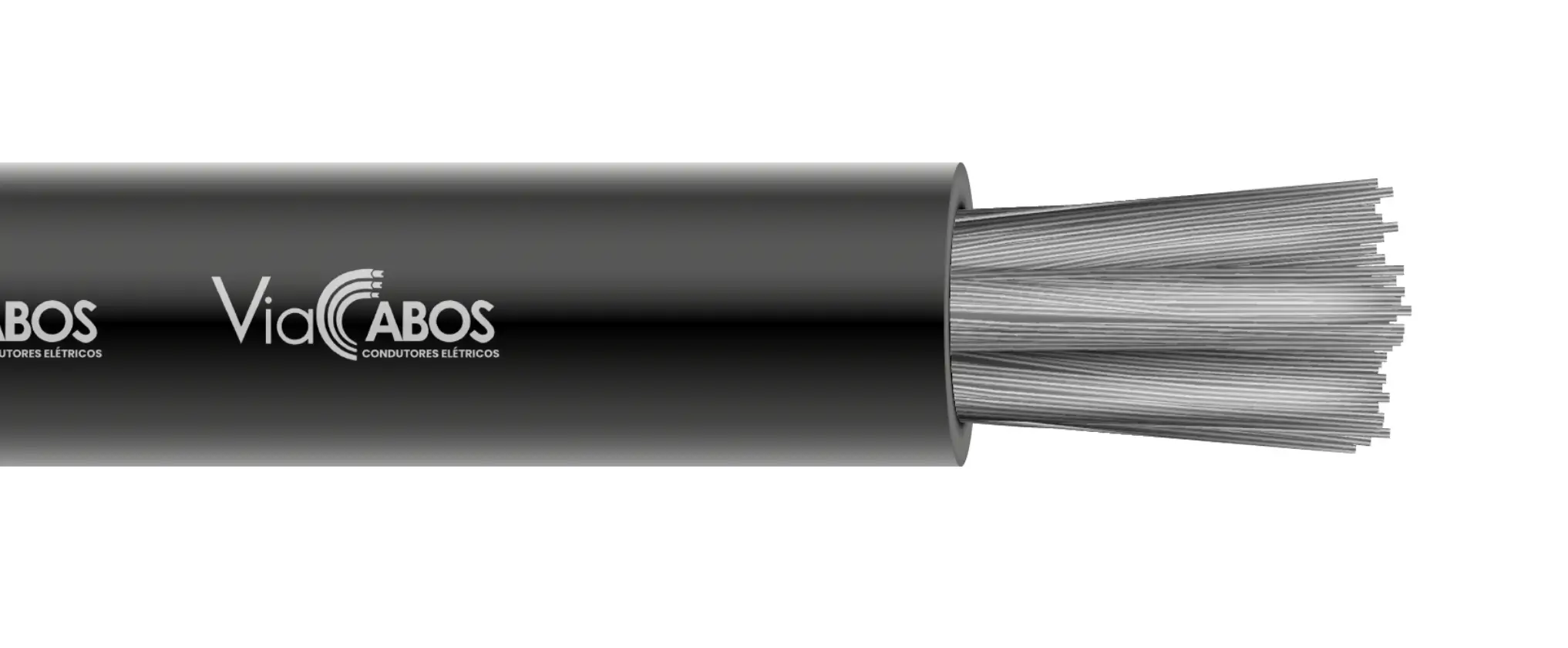 Cabo lides de motores 130 °C ViaCabos com condutor de cobre estanhado, isolação em composto termofixo e cobertura preta resistente. Ideal para conexões internas de motores, transformadores e equipamentos industriais, oferecendo flexibilidade, resistência à oxidação e desempenho térmico até 130 °C.