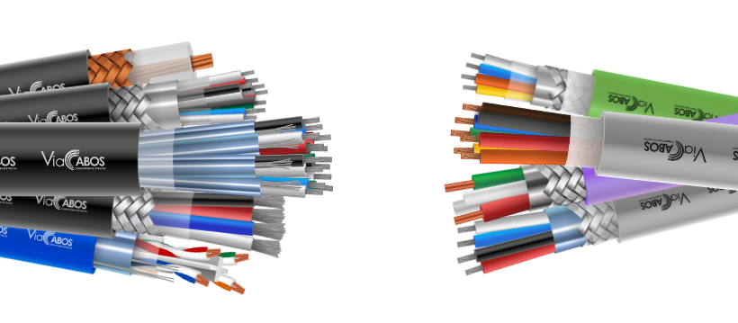 Conjunto de cabos de rede, dados e comunicação ViaCabos, incluindo modelos CAT5, CAT6, coaxial, Profibus, Profinet, DeviceNet e cabos manga. Com blindagem em malha de cobre, fita de alumínio ou sem blindagem, são ideais para redes de computadores, sistemas de CFTV, automação industrial e centros de dados, protegendo sinais contra interferências e garantindo transmissão confiável.