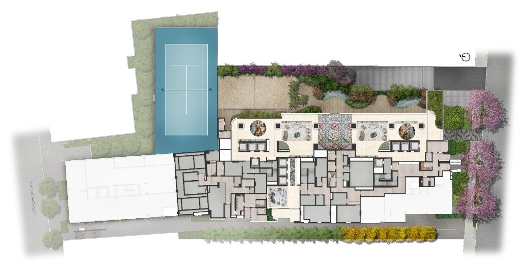 Implantação Lazer | Térreo 