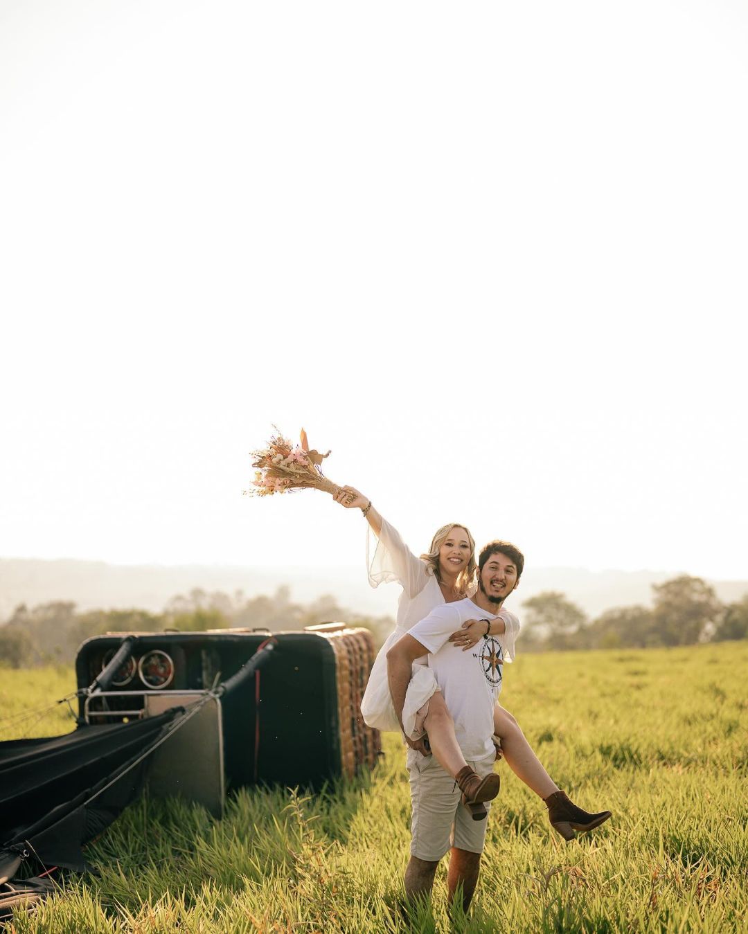 passeio de balão casal