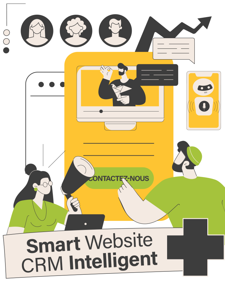 Smart Website + CRM Intelligent