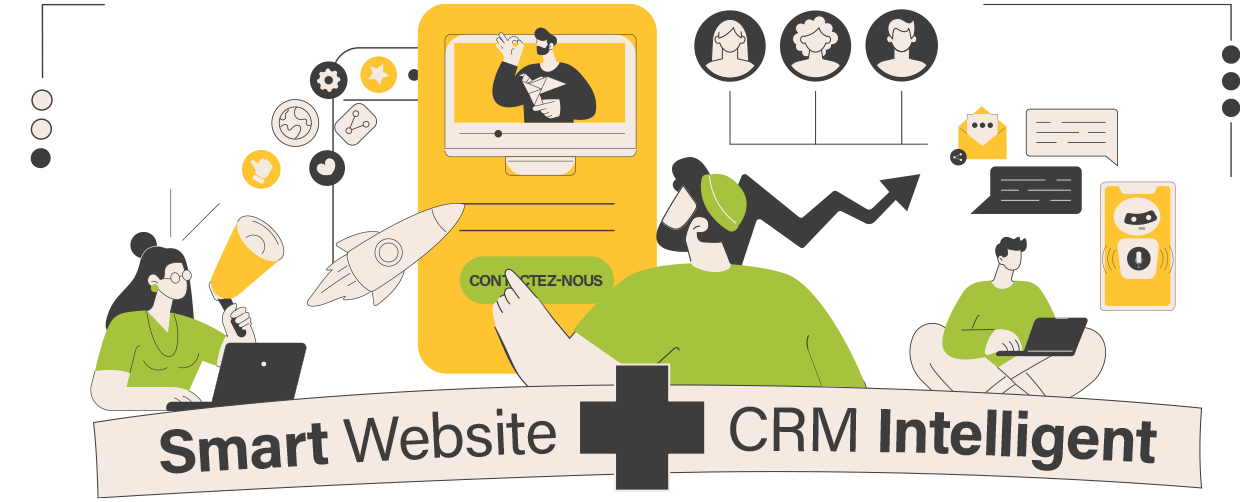 Smart Website + CRM Intelligent
