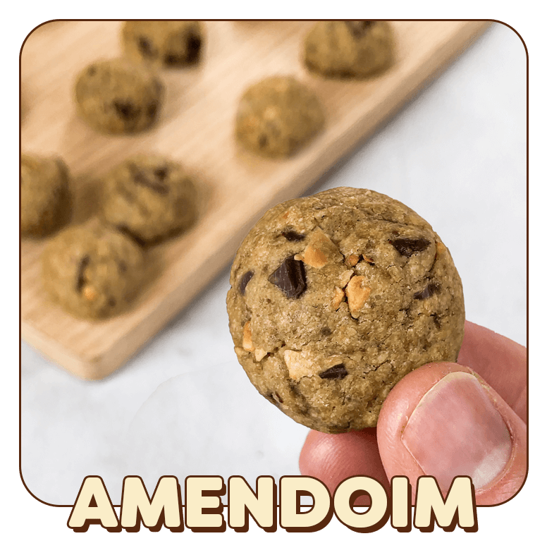 Mini Cookie Amendoim