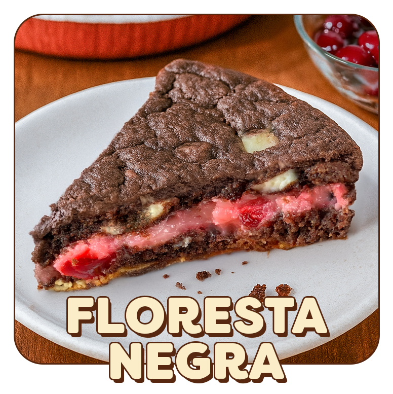 Torta Cookie Floresta Negra