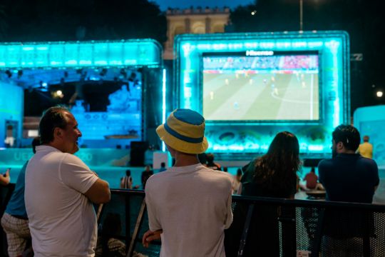 cenografia, sonorização e iluminação para transmissão da copa do mundo 2026